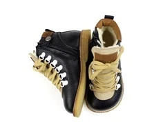 Angulus black/cognac vinterstøvle med TEX